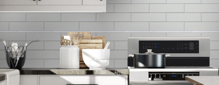 Mineral Pencil Tile Backsplash Product