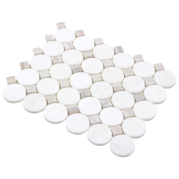 Pale Beige Buttons The Finish Line Anthology Tile - Image 4