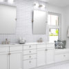 Manor Gray Buttons Tile