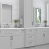 Manor Gray Dominos Tile