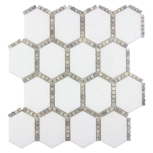 Jeweled Hex Manor Gray The Finish Line Anthology Tile - Image 3