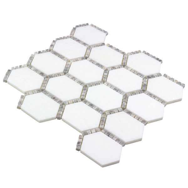 Jeweled Hex Manor Gray The Finish Line Anthology Tile - Image 4
