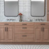 Sable Black Buttons Tile