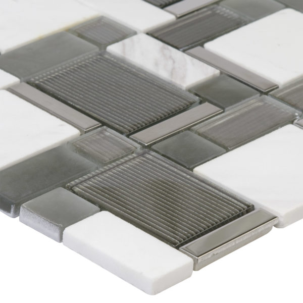 Alternative view of Cityscape Modern Day Metals Anthology Tile