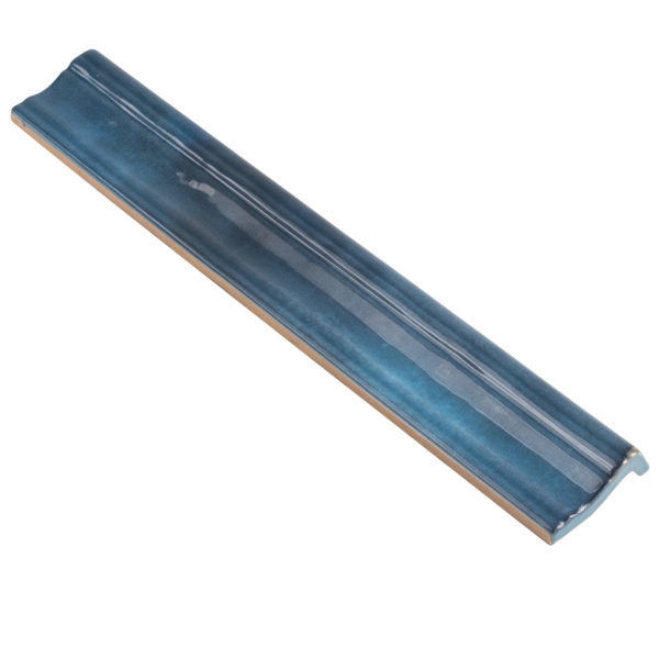 Seaside Zellige Chair Rail Moroccan Habitat Anthology Tile - Image 3