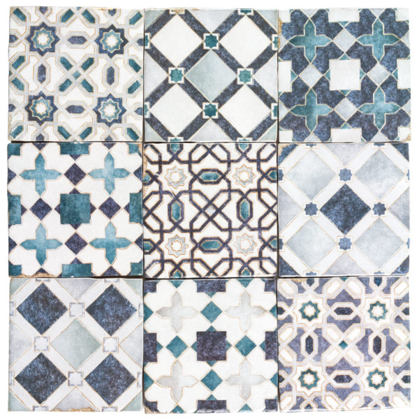 Moroccan Mix Azure Moroccan Habitat Anthology Tile - Image 3