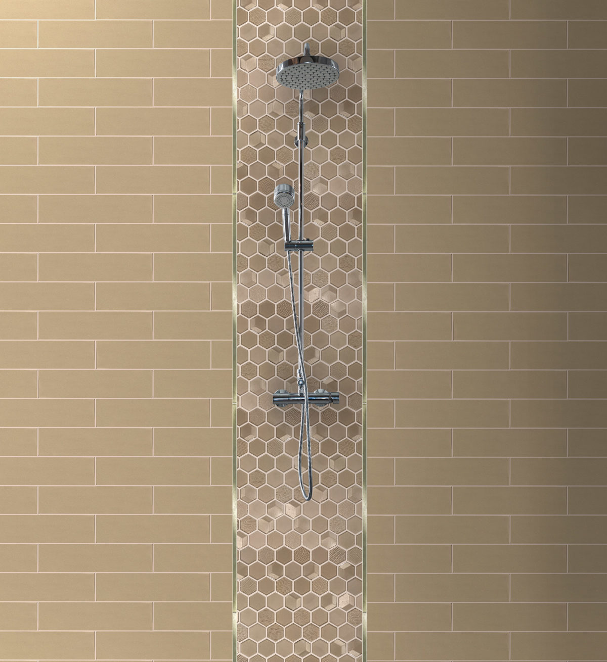 Champagne Field Tile