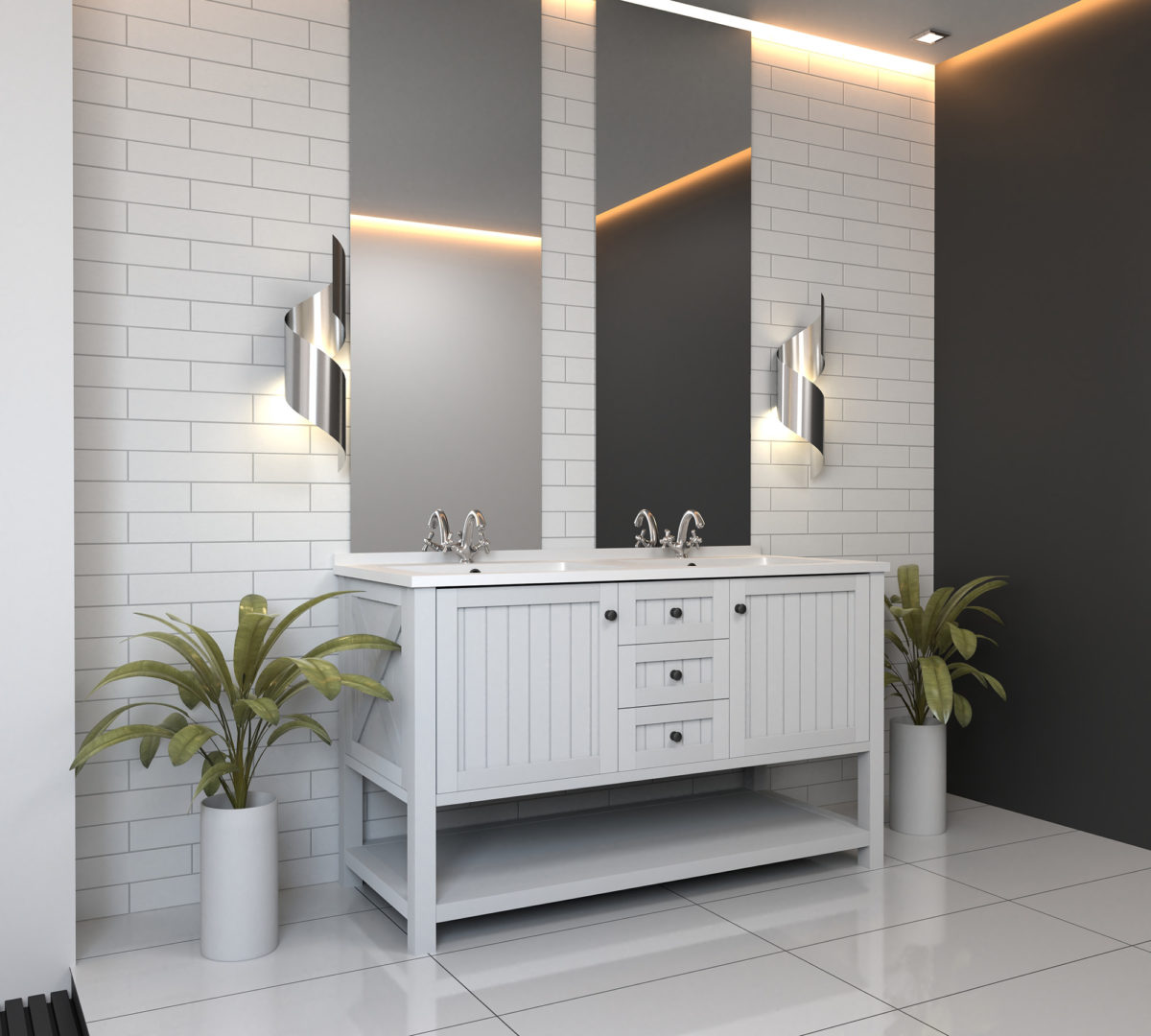 Cotto Bianco 3x12 Tile