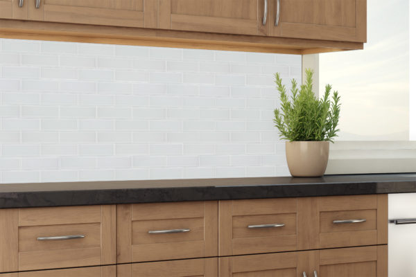Frost 2X6 Tile Backsplash