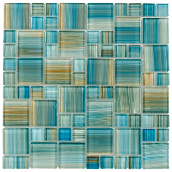 Neptune Blocks Emerald Tile