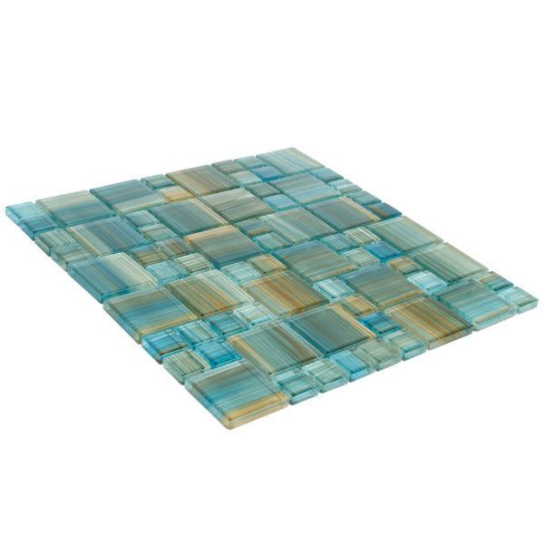 Neptune Blocks Emerald Splash Anthology Tile - Image 3