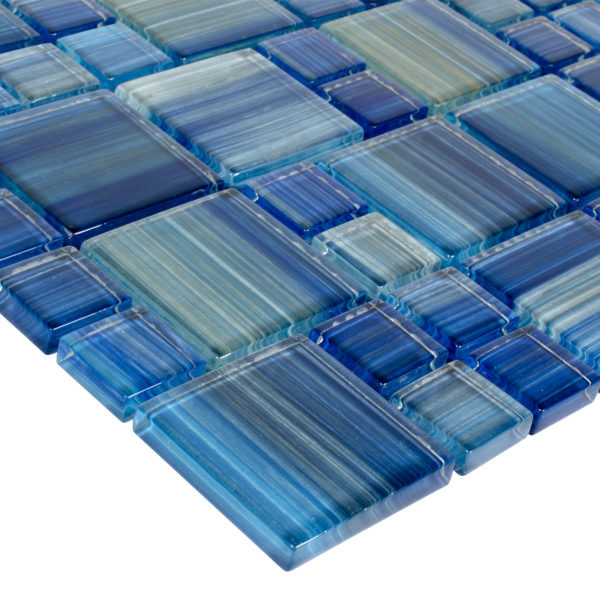 Alternative view of Neptune Blocks Splash Anthology Tile