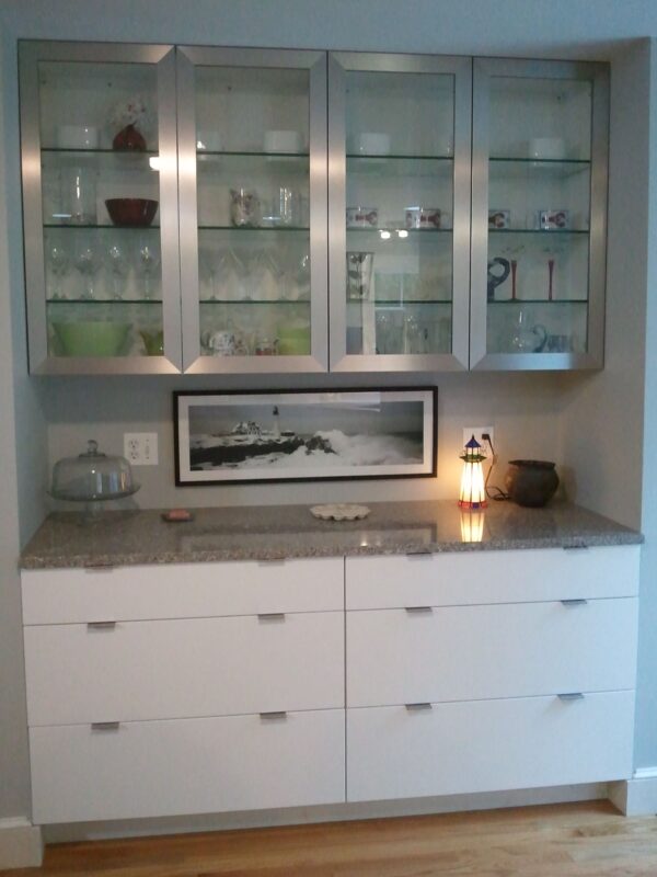 Alpina White Silestone Quartz Kitchen1
