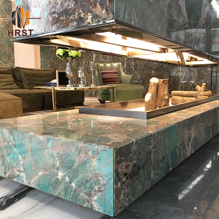 Amazonite Jumbo Extra Granite Kitchen
