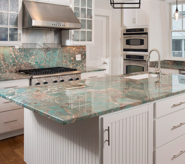 Amazonite Jumbo Extra Granite Kitchen1