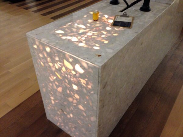 Arabescato Bianco Marble Bar