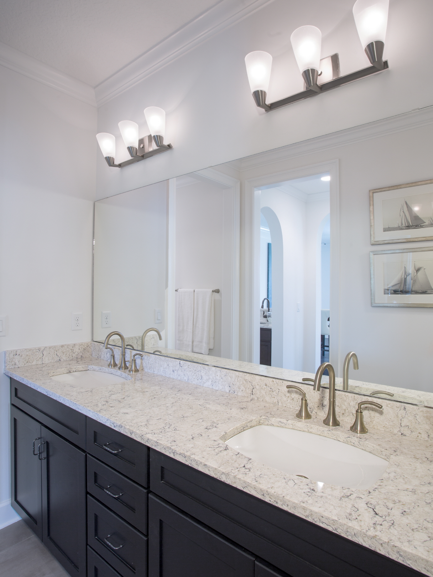 Aria LG Viatera Quartz Bathroom Countertops