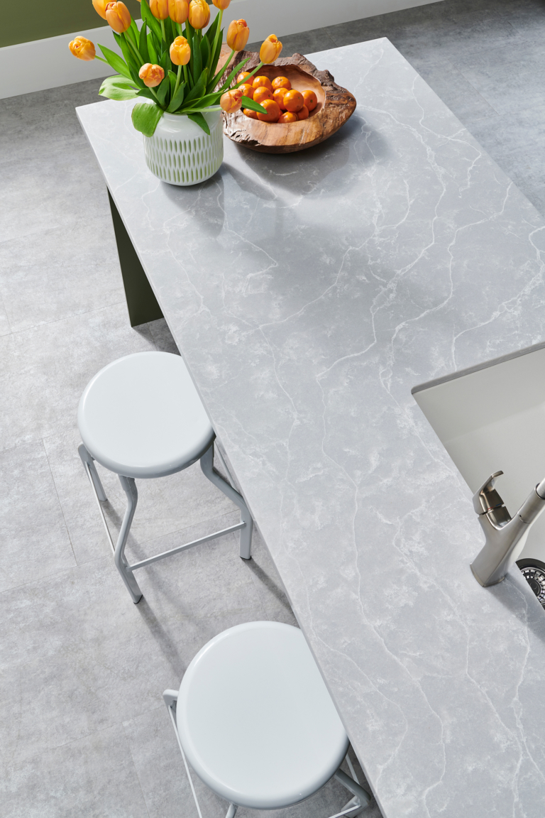 Arion LG Viatera Quartz Kitchen Island Countertops