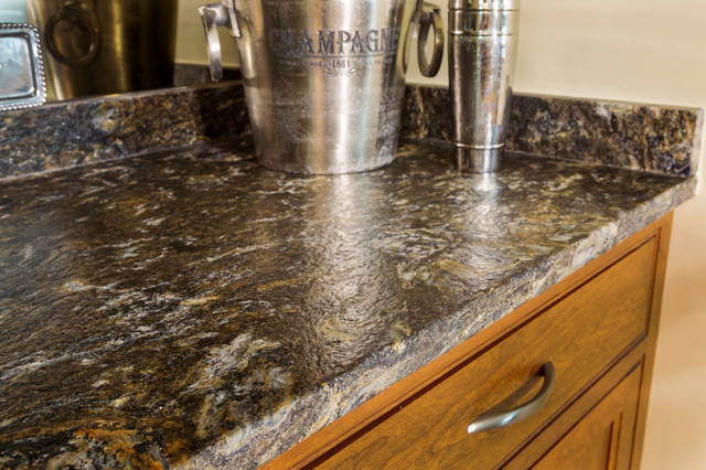 Asterix Brushed Granite Kitchen