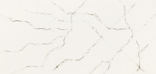 Berkshire Brass Satin Ridge Cambria Quartz Slab View