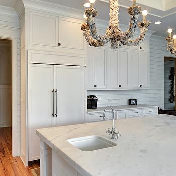 Bianco Avalon Marble Kitchen