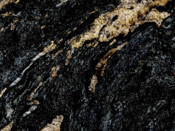 Black Cosmic Leather Finish Granite