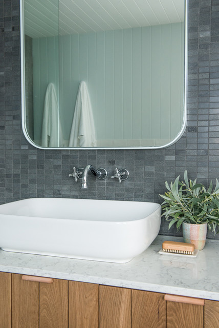 Blanco Orion Silestone Quartz Bathroom