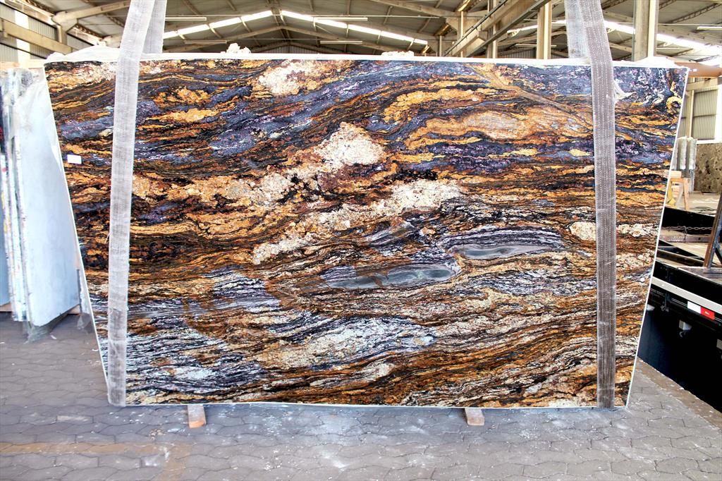 Blue Fire Granite Slab1