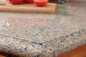 Blue Sahara SIlestone Quartz Counter