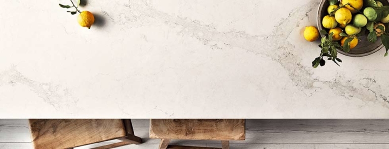 Calacatta Nuvo Caesarstone Quartz Kitchen Countertops