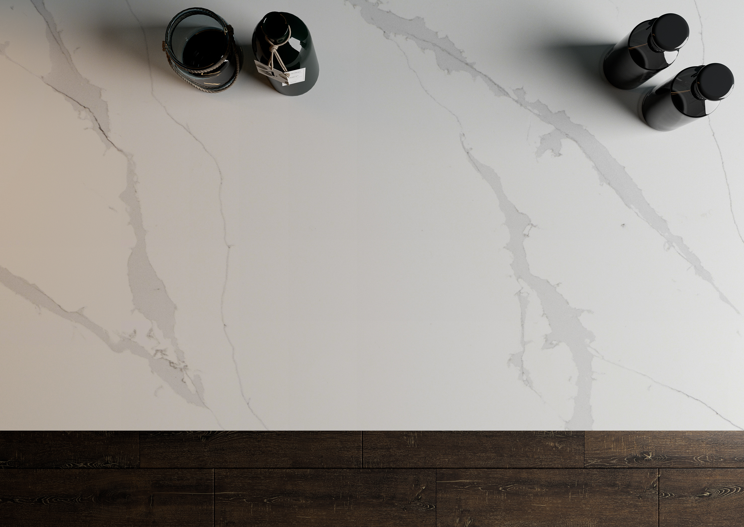 Calacatta Plata LG Viatera Quartz Kitchen