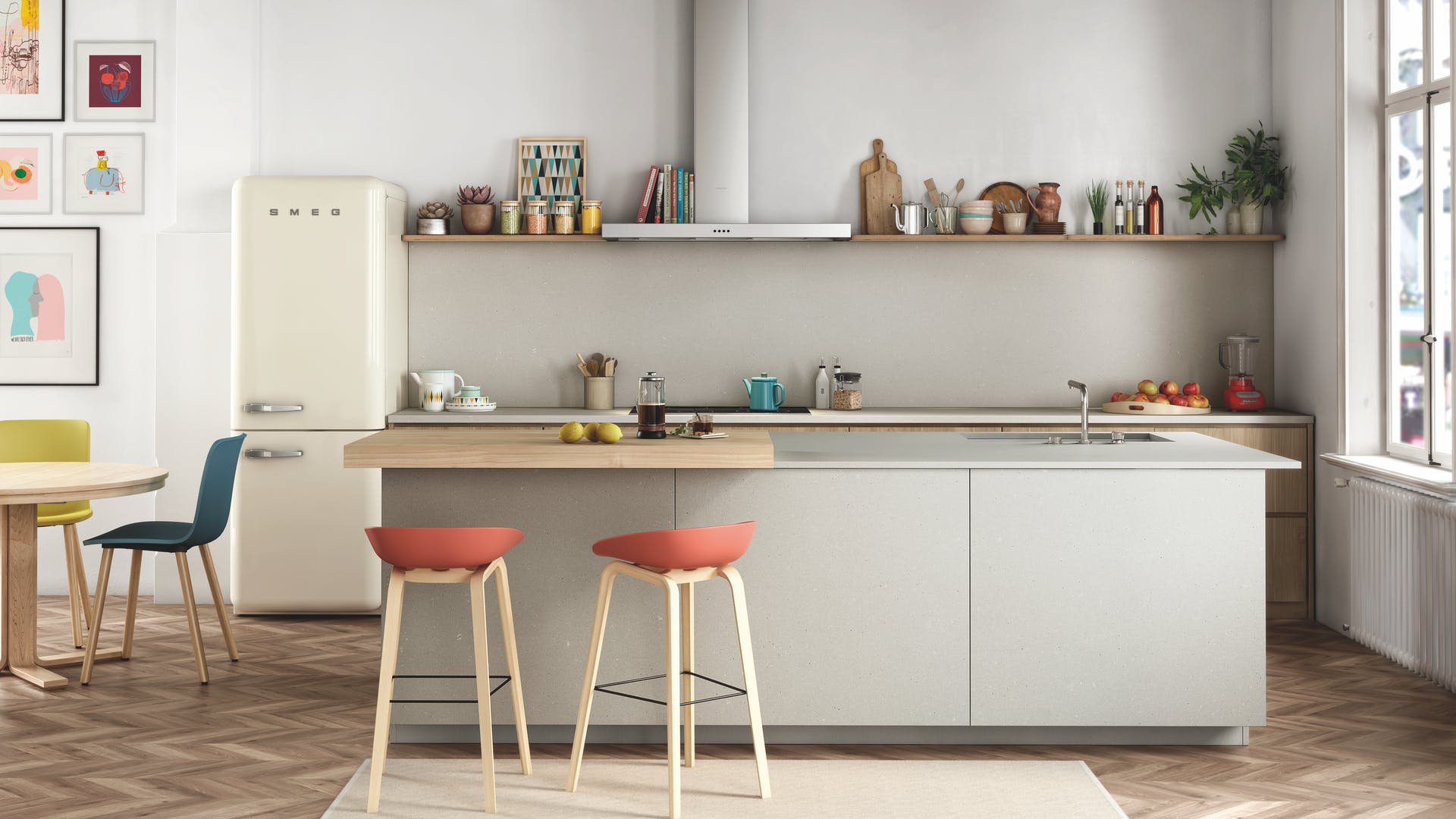Camden Silestone Quartz Kitchen