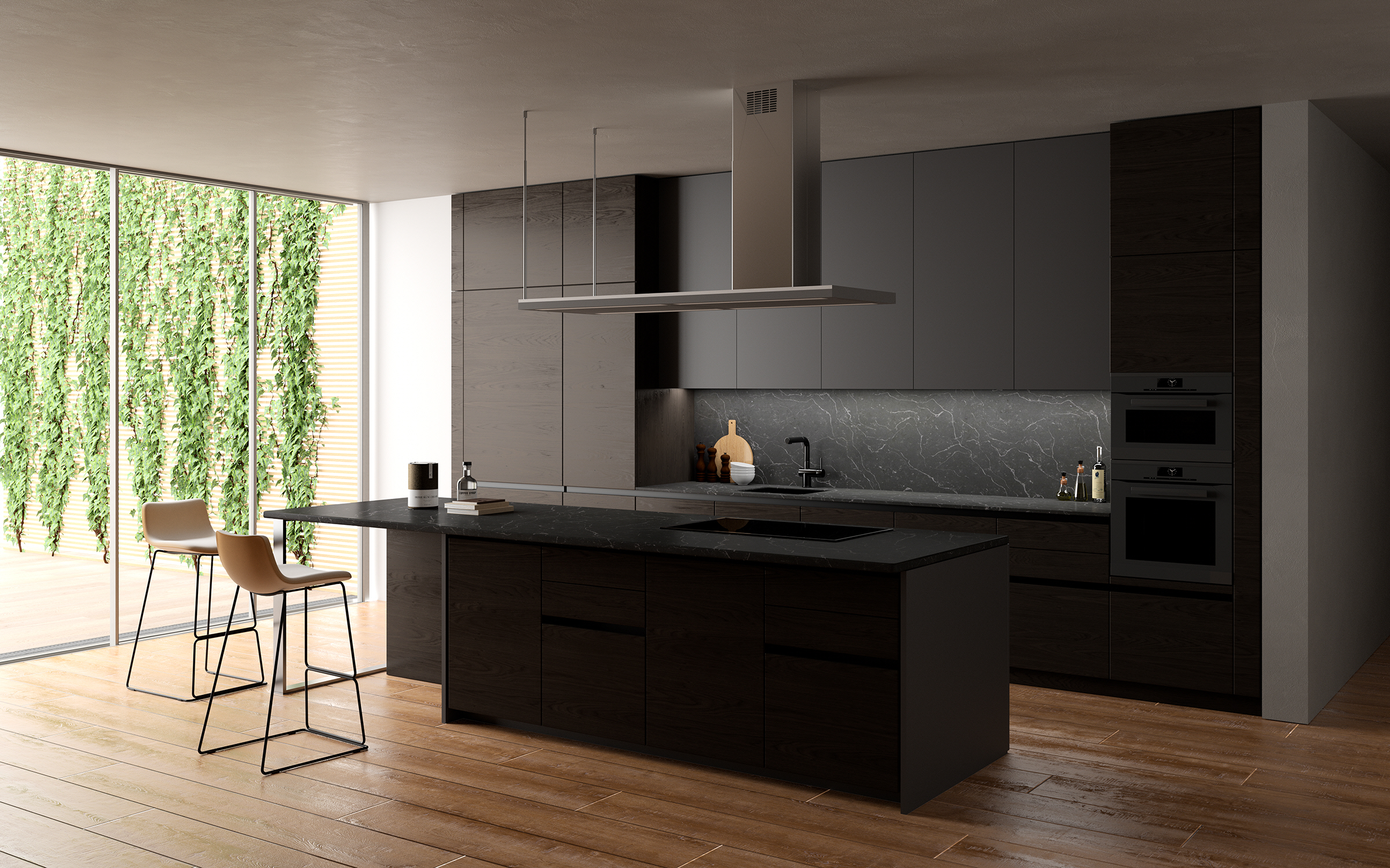 Carbo LG Viatera Quartz Kitchen Countertops