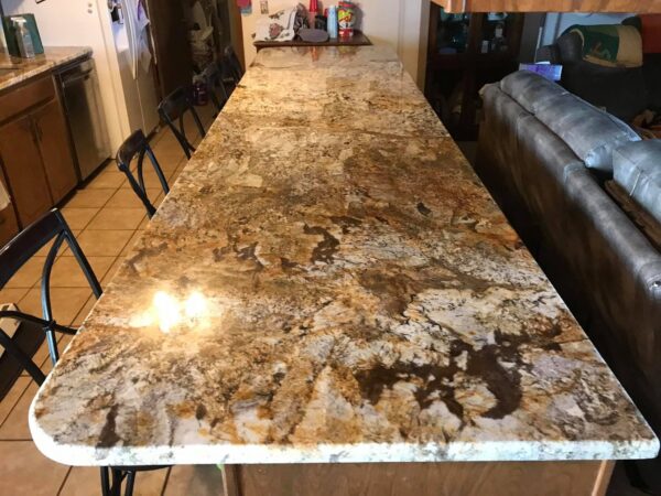 Chocolate River Granite Kitchen