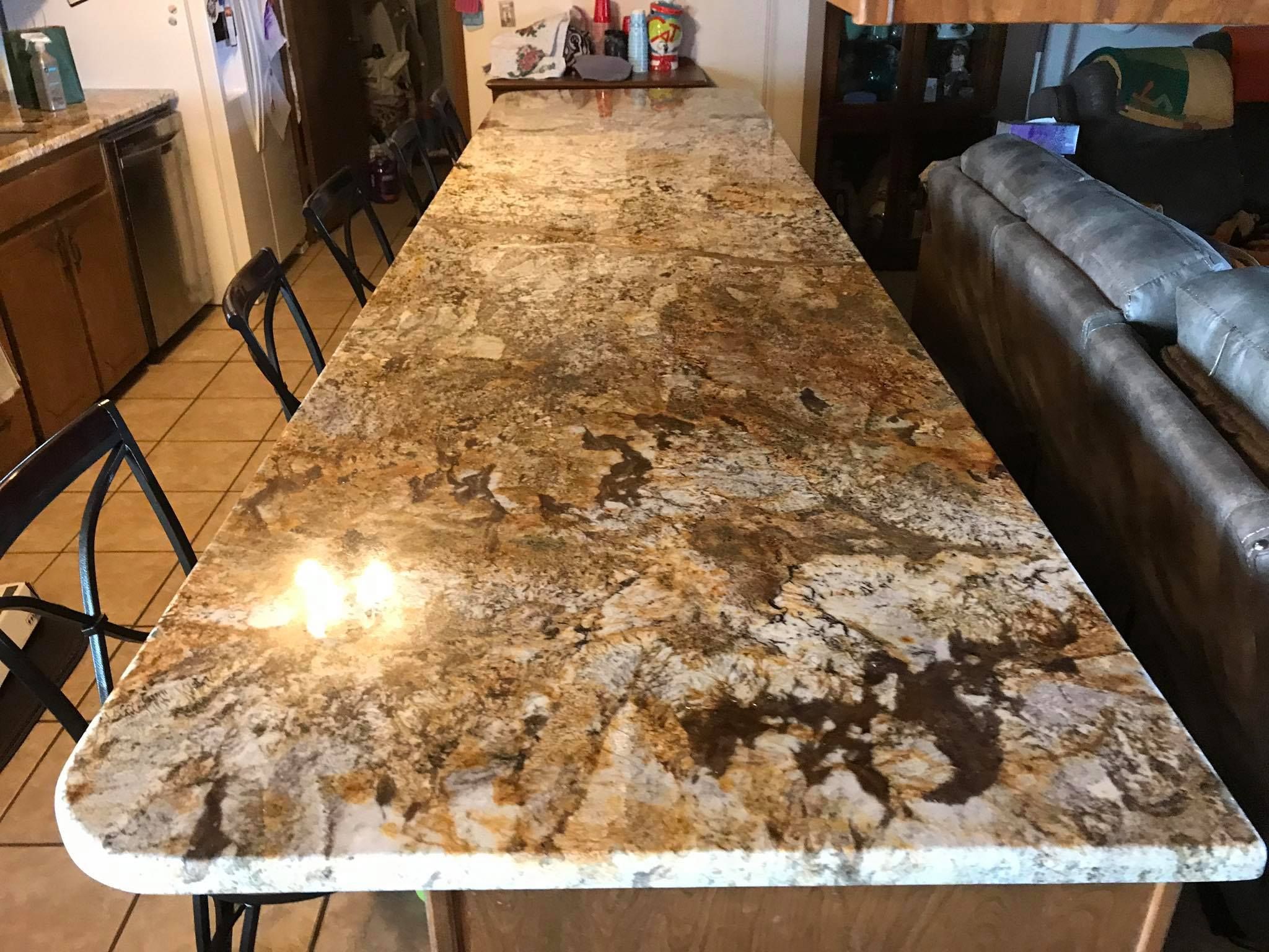 Chocolate River Granite Kitchen