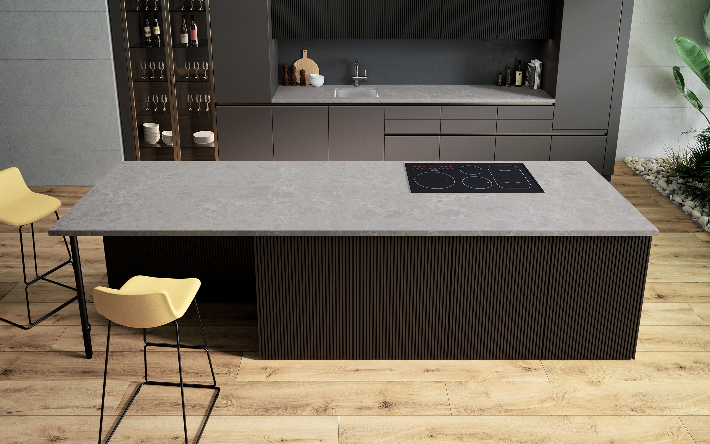 Coda LG Viatera Quartz Kitchen Countertops