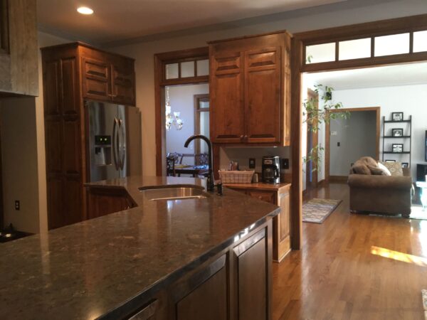 Copper Mist Silestone Quartz Kitchen