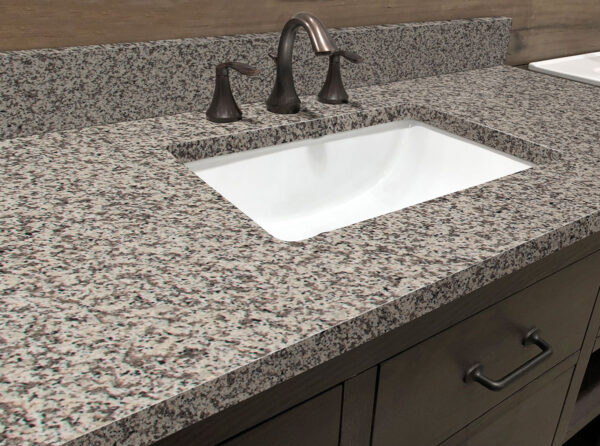 Crema Atlantico Granite Bathroom