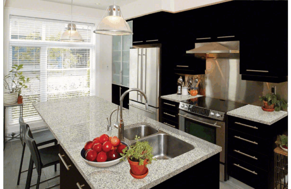 Crema Atlantico Granite Kitchen