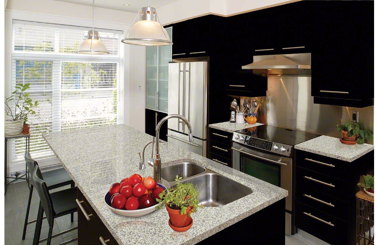 Crema Atlantico Granite Kitchen