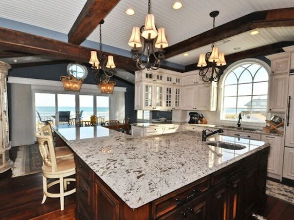 Diamond White Granite Kitchen