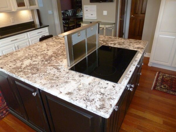 Diamond White Granite Kitchen1