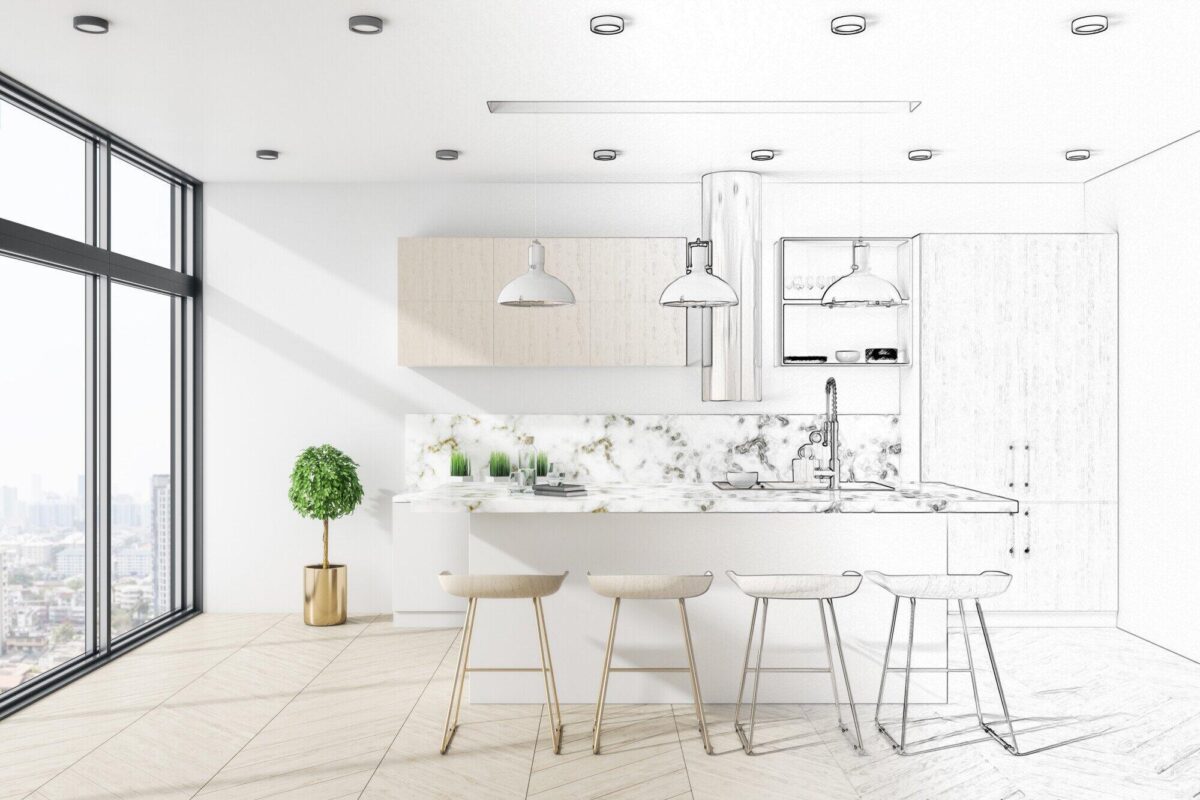 custom kitchen remodel