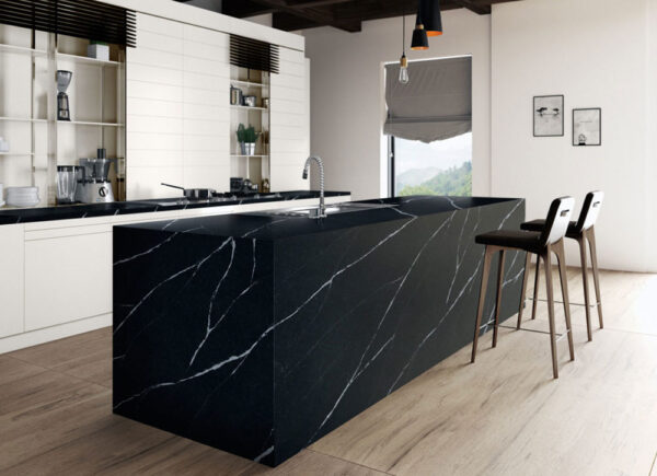 Et Noir Silestone Quartz Kitchen1