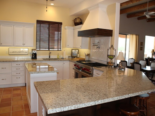 Giallo Fiesta Granite Kitchen