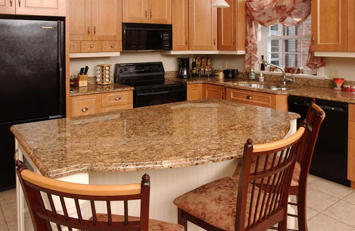 Giallo Vicenza Granite Kitchen1
