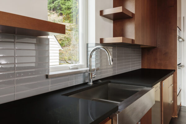 Iconic Black Silestone Quartz Kitchen