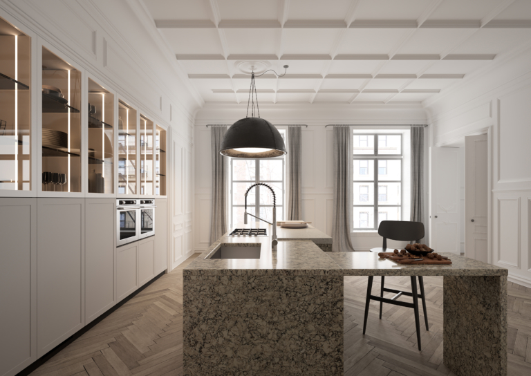 Intermezzo LG Viatera Quartz Kitchen Countertops