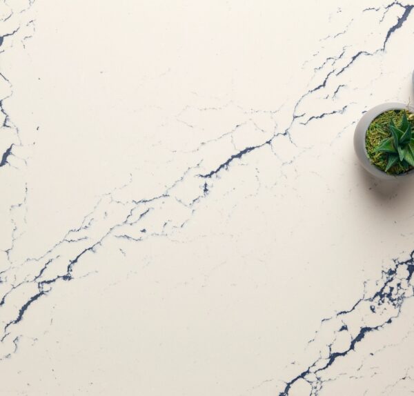Inverness Cobalt Cambria Quartz Close Up