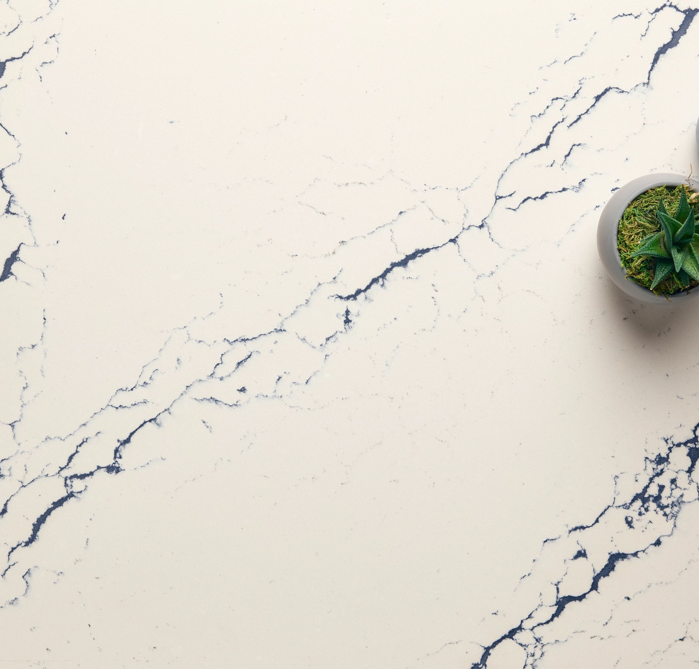 Inverness Cobalt Cambria Quartz Close Up